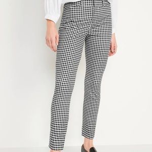 Old Navy Gingham High-Rise Pixie Pant